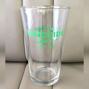 Ringside Irish Ale beer glass